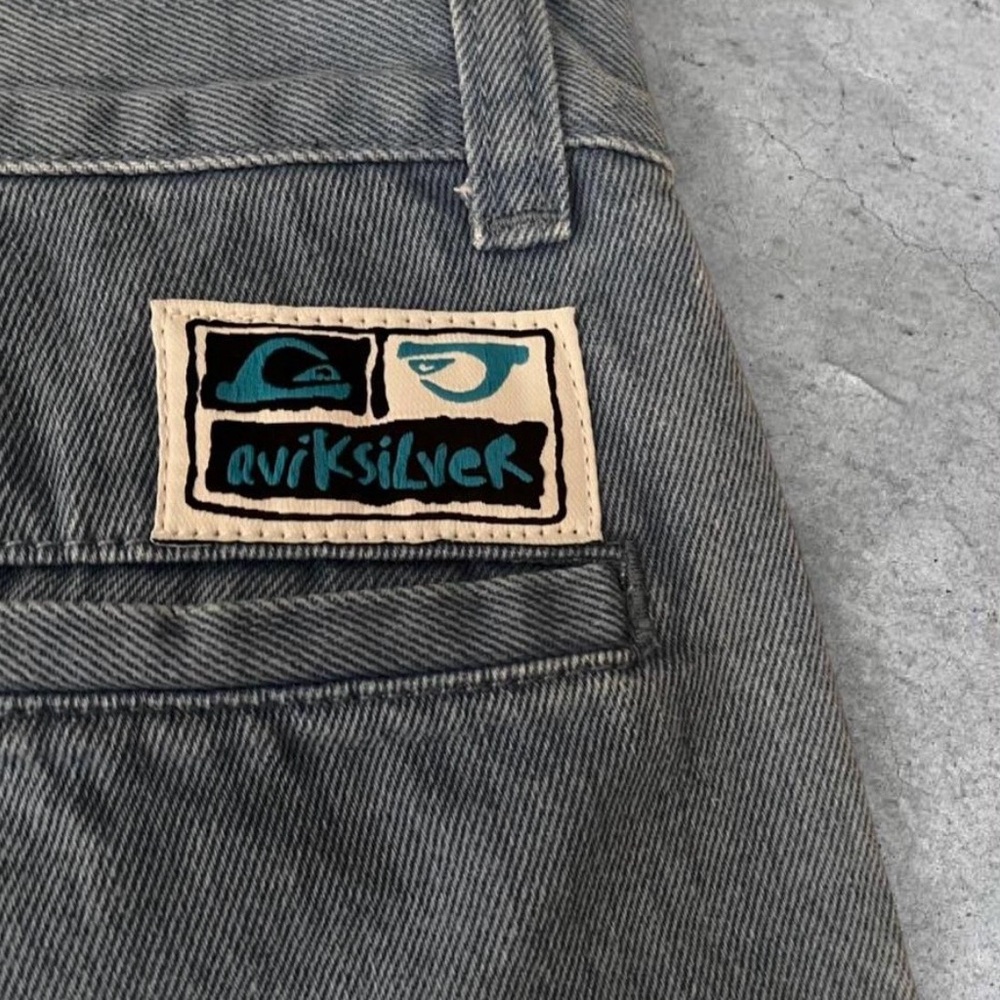 Quiksilver Slate Blue Shorts Stranger Things - Picture 4 of 8